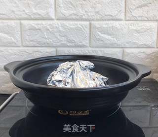 砂锅烤薯角的做法步骤:7