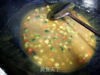 咖喱盖浇饭的做法步骤:11