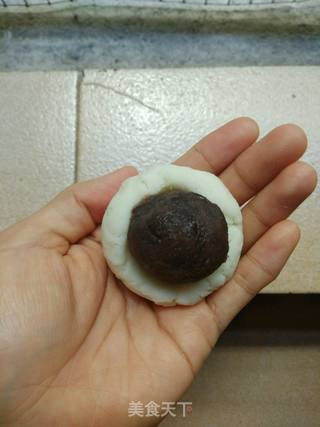 山药紫薯糕的做法步骤:6