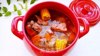 玉米排骨汤的做法步骤:12