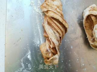 红糖芝麻酱花卷的做法步骤:13