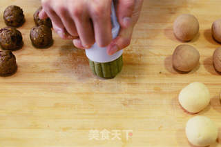 格丽思小厨房莓栗月饼的做法步骤:13