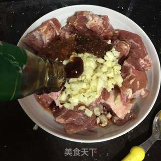 香芋蒸排骨的做法步骤:4