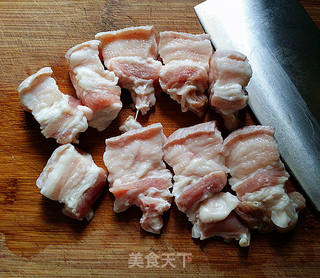 糖醋五花肉的做法步骤:3