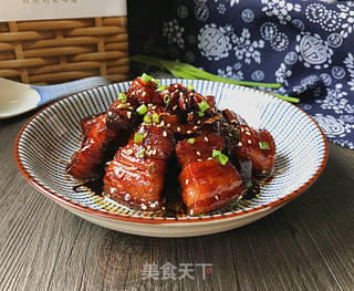糖醋五花肉的做法步骤:15
