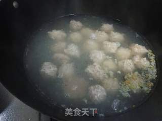 冬瓜丸子汤的做法步骤:10