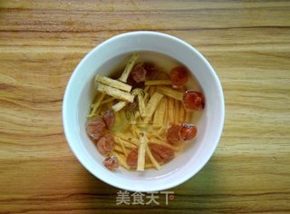 淮山玉米猪心汤的做法步骤:2