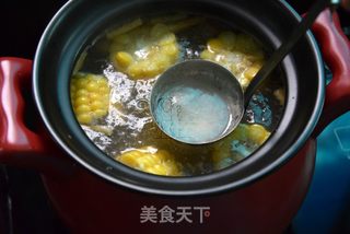 淮山玉米猪心汤的做法步骤:6