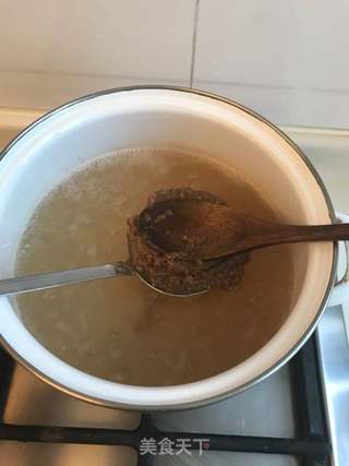 蘑菇海鲜味噌汁的做法步骤:5