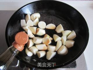 蚝油茭白的做法步骤:3