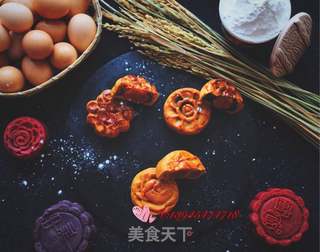 广式月饼的做法步骤:16
