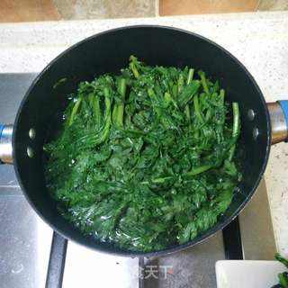 少油版油浸同乐菜的做法步骤:3