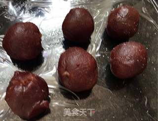 彩色冰皮月饼的做法步骤:7