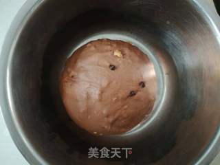 可可巧克力核桃面包的做法步骤:11