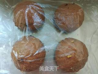 可可巧克力核桃面包的做法步骤:13