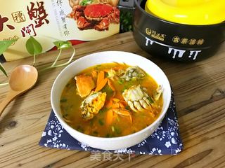 螃蟹鲫鱼煲 的做法步骤:13