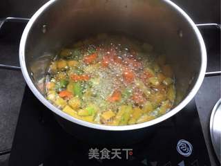 奶油南瓜糊的做法步骤:3