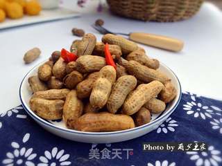 水煮花生的做法步骤:9