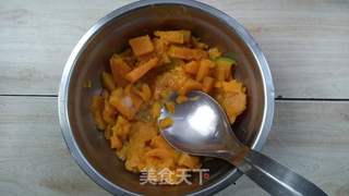 南瓜小兔馒头的做法步骤:2