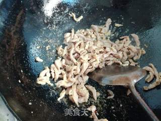 香辣肉丝的做法步骤:7