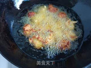炸萝卜丸子的做法步骤:12