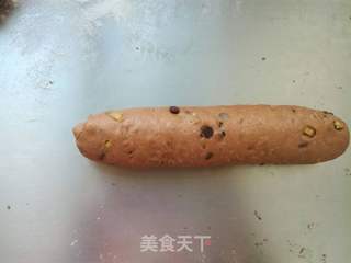 可可巧克力核桃面包的做法步骤:17