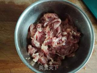 香辣肉丝的做法步骤:3