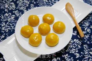 芒果冰皮月饼馅的做法步骤:9