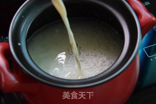 莲子牛奶西米糖水的做法步骤:9