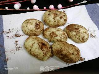 仿真版—土豆豆沙包子的做法步骤:13
