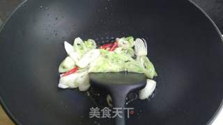 葱烧腐竹的做法步骤:4