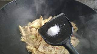 葱烧腐竹的做法步骤:8
