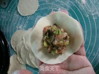 小白菜木耳猪肉水饺的做法步骤：5