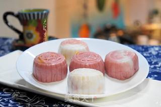 芒果馅冰皮月饼的做法步骤:8