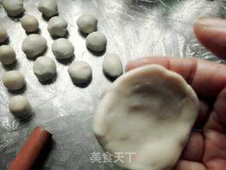 苏式榨菜鲜肉月饼的做法步骤:23