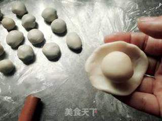 苏式榨菜鲜肉月饼的做法步骤:24