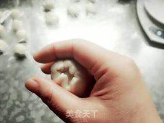 苏式榨菜鲜肉月饼的做法步骤:25