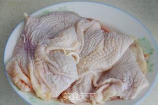 蜜汁叉烧鸡肉卷的做法步骤:2
