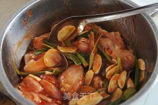 蜜汁叉烧鸡肉卷的做法步骤:5