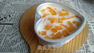 芒果椰奶冻的做法步骤:8