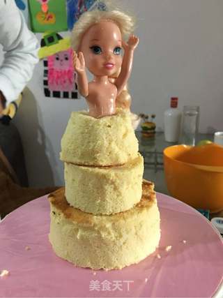 巧克力娃娃蛋糕的做法步骤:4