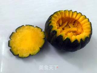 芦荟南瓜盅（羹）的做法步骤：1