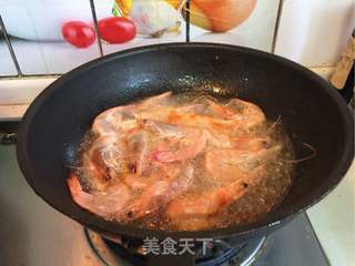 豆瓣虾的做法步骤:4