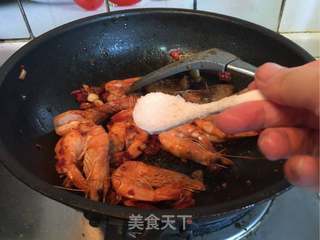 豆瓣虾的做法步骤:9