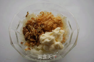 果仁肉松千层卷的做法步骤:7