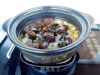 红枣黑木耳鸡汤的做法步骤:7