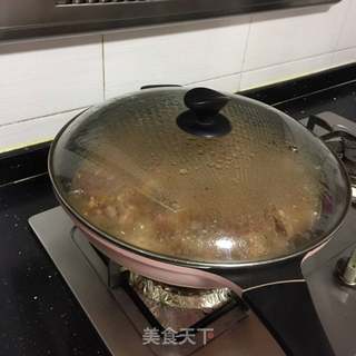 黄豆焖猪脚的做法步骤:10