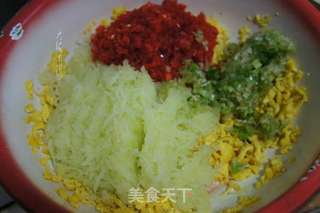 吊瓜馅水饺的做法步骤：4
