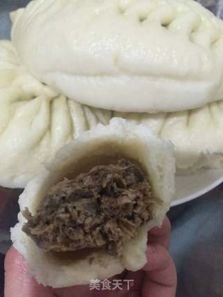 槐花鲜肉包的做法步骤:10