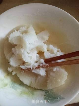 香蕉馅冰皮月饼的做法步骤:6